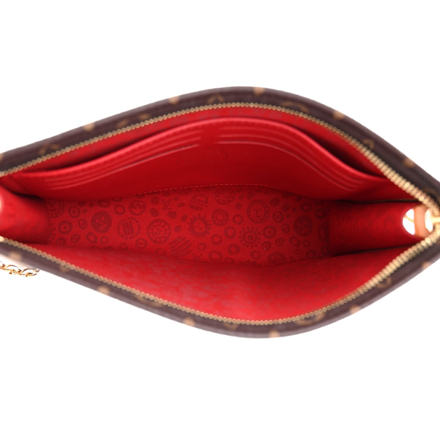 LV X YK Monogram Embroidered My Eternal Soul Toiletry Pouch On Chain Multicolor