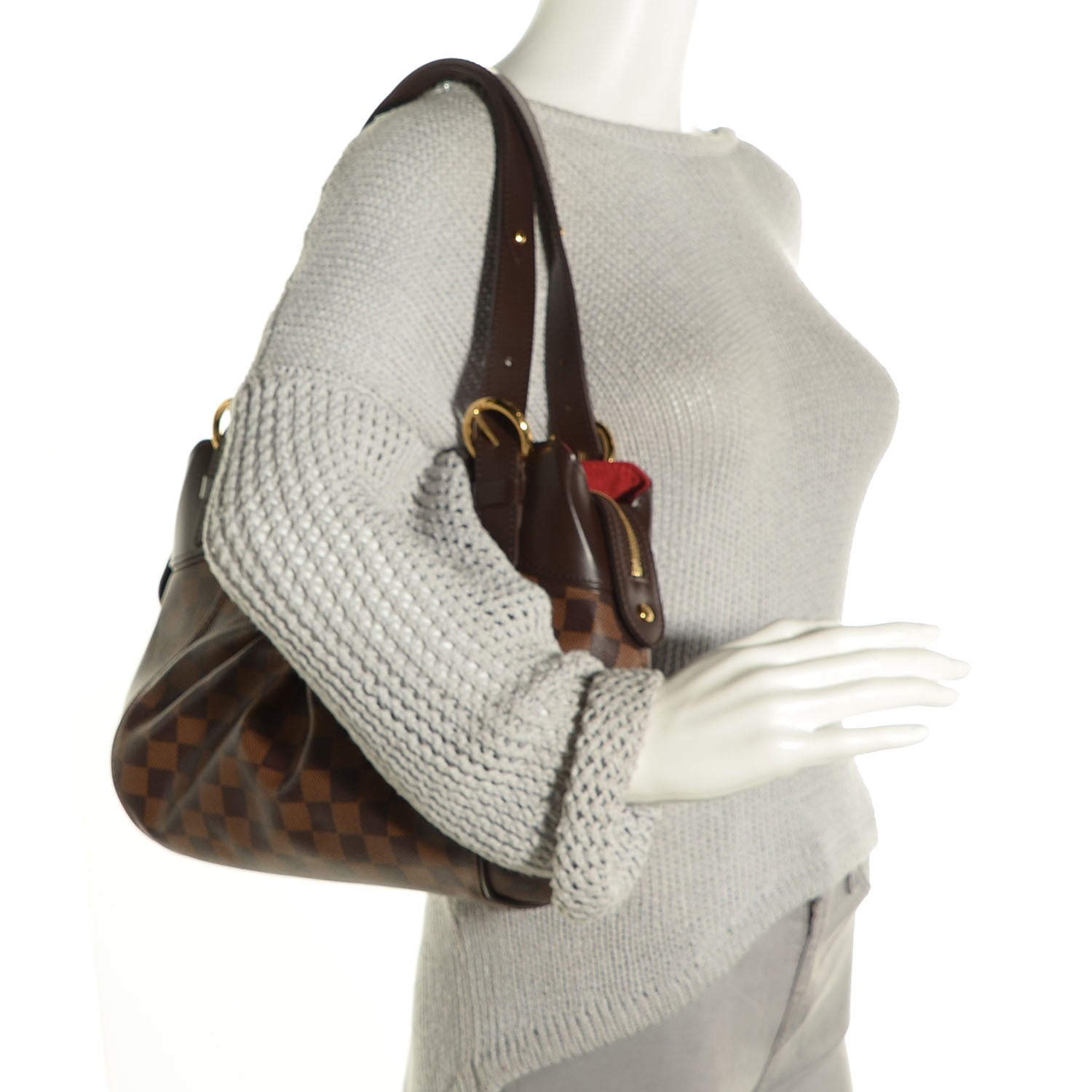 Louis Vuitton Damier Ebene Sistina PM 4 of 14