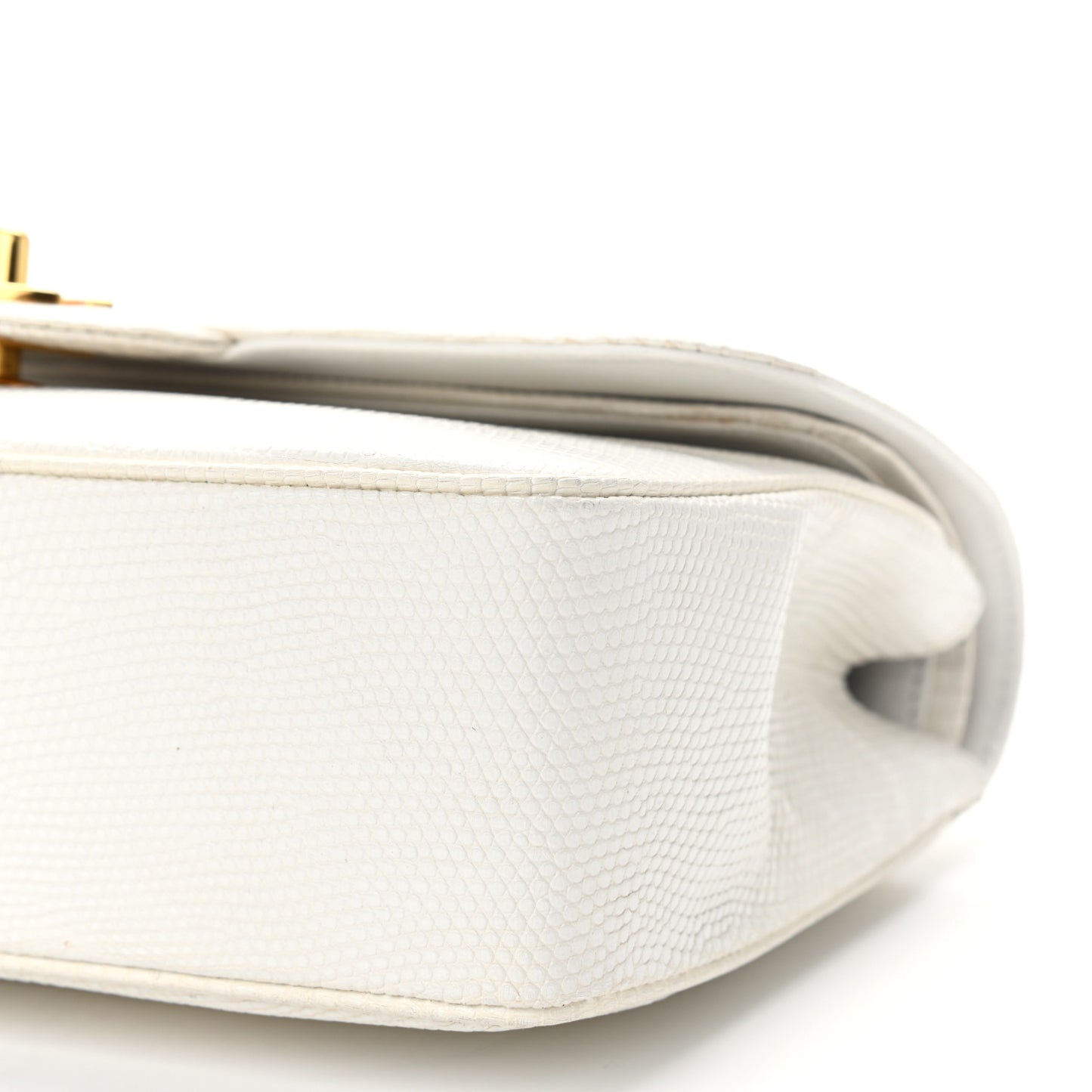 Lizard Small Double Flap White
