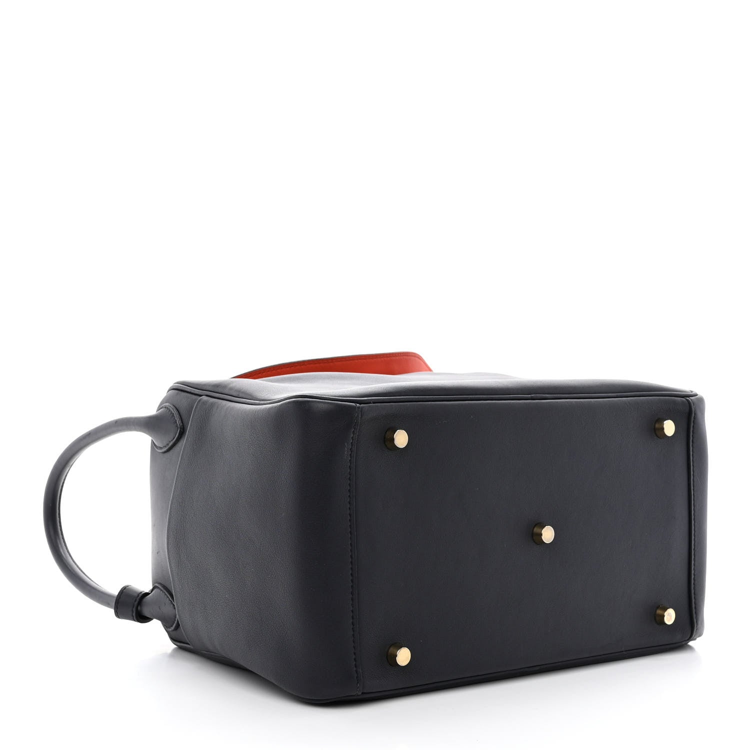 Hermes Swift Verso Lindy 30 Bleu Indigo Orange Poppy 4 of 10