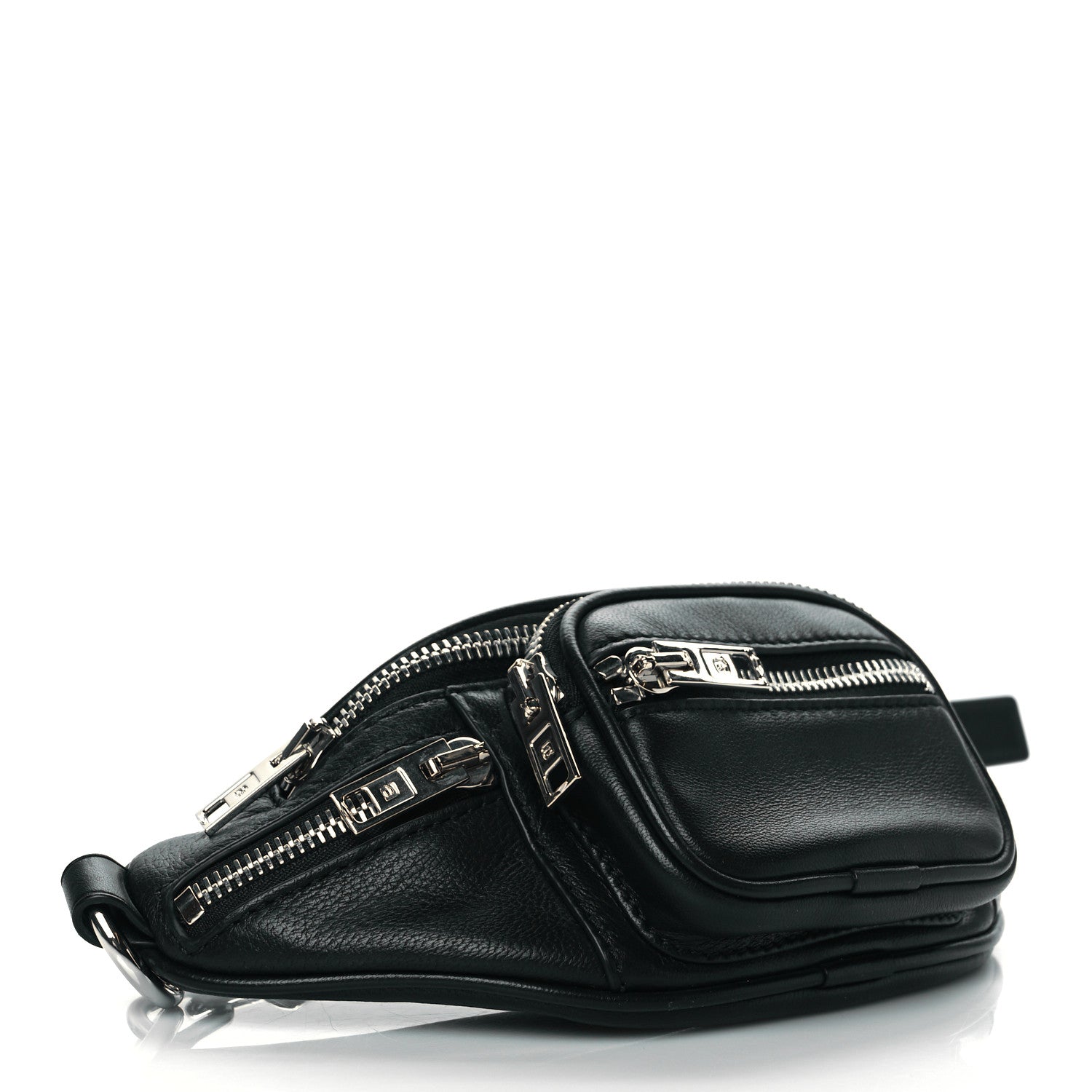 Alexander Wang Lambskin Mini Attica Belt Bag Black 3 of 8