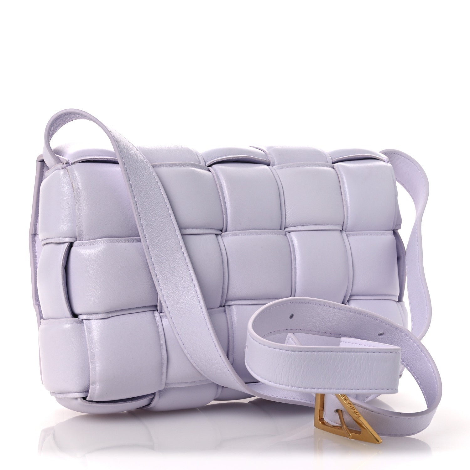Bottega Veneta Nappa Maxi Intreccio Padded Cassette Crossbody Bag Mirth Washed 3 of 12