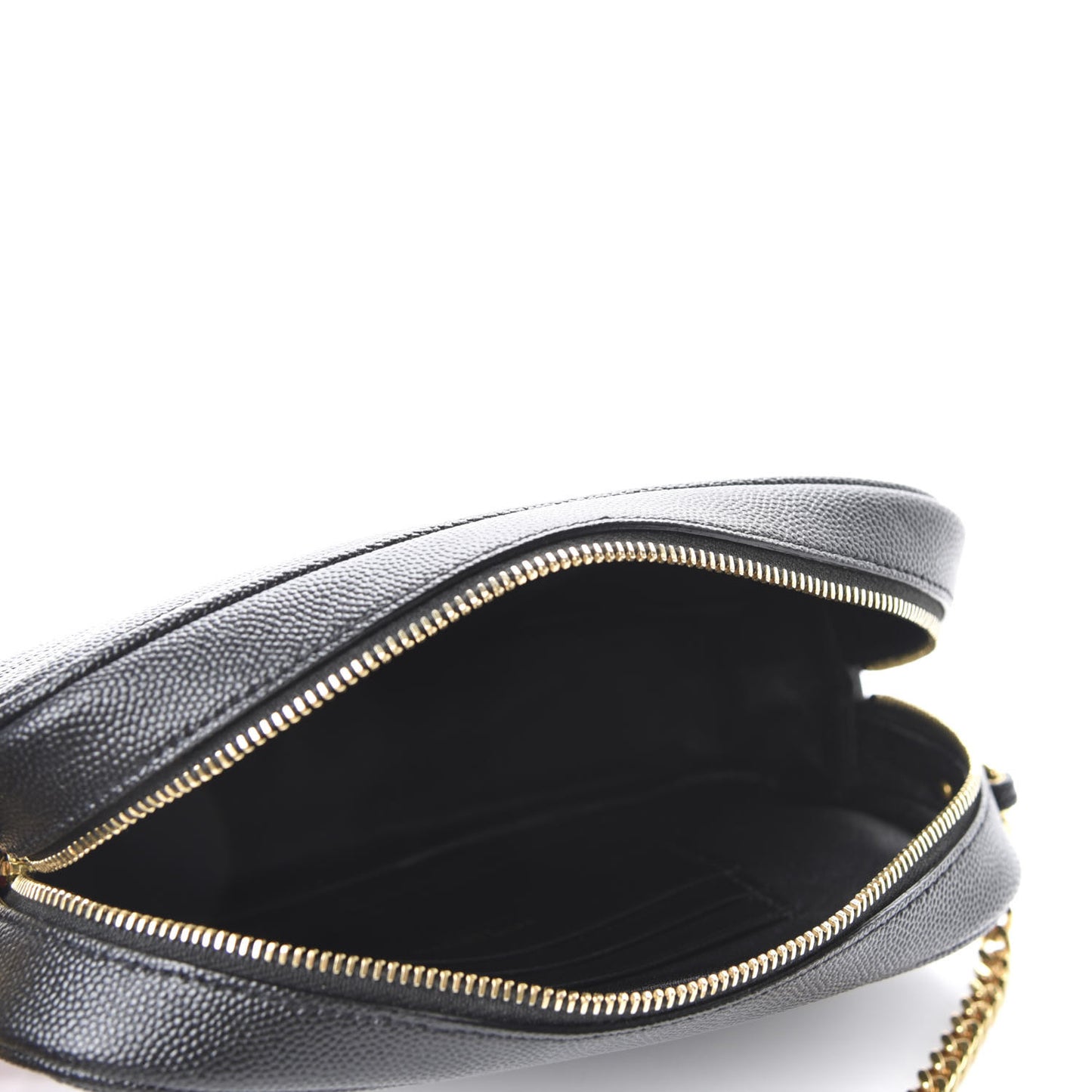 Grain De Poudre Matelasse Monogram Mini Lou Camera Bag Black