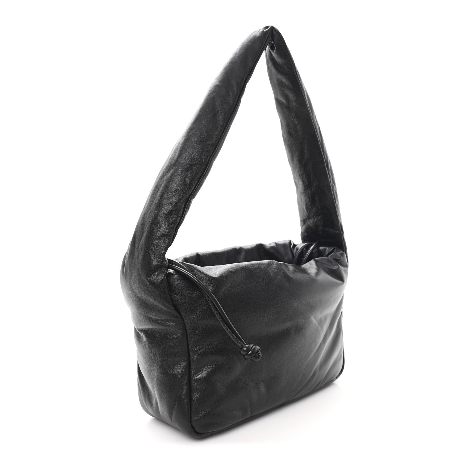Alexander Wang Lambskin Small Ryan Puffer Bag Black 1840296