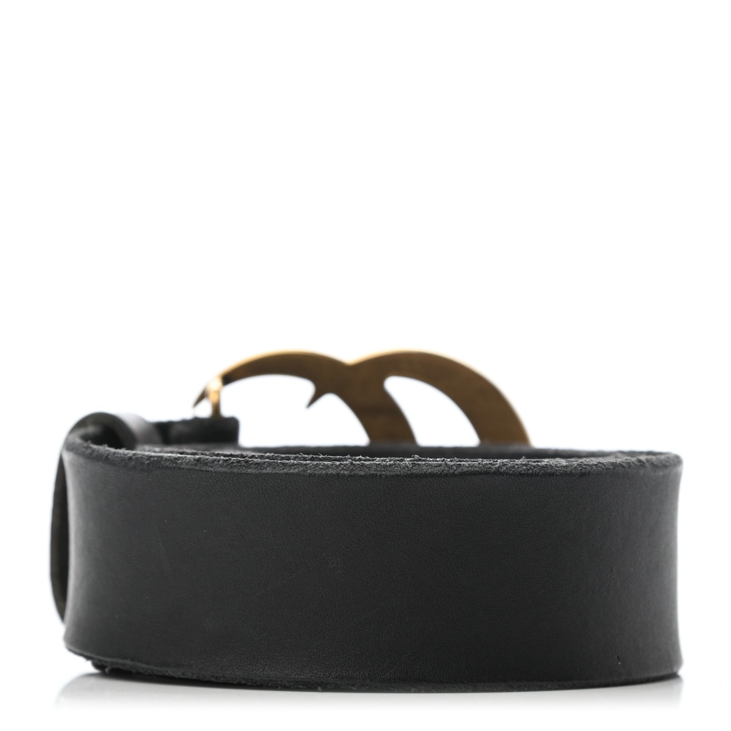 Faded Calfskin Double G 40mm Belt 80 32 Black