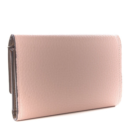 Louis Vuitton Taurillon Capucines Compact Wallet Magnolia 2 of 8