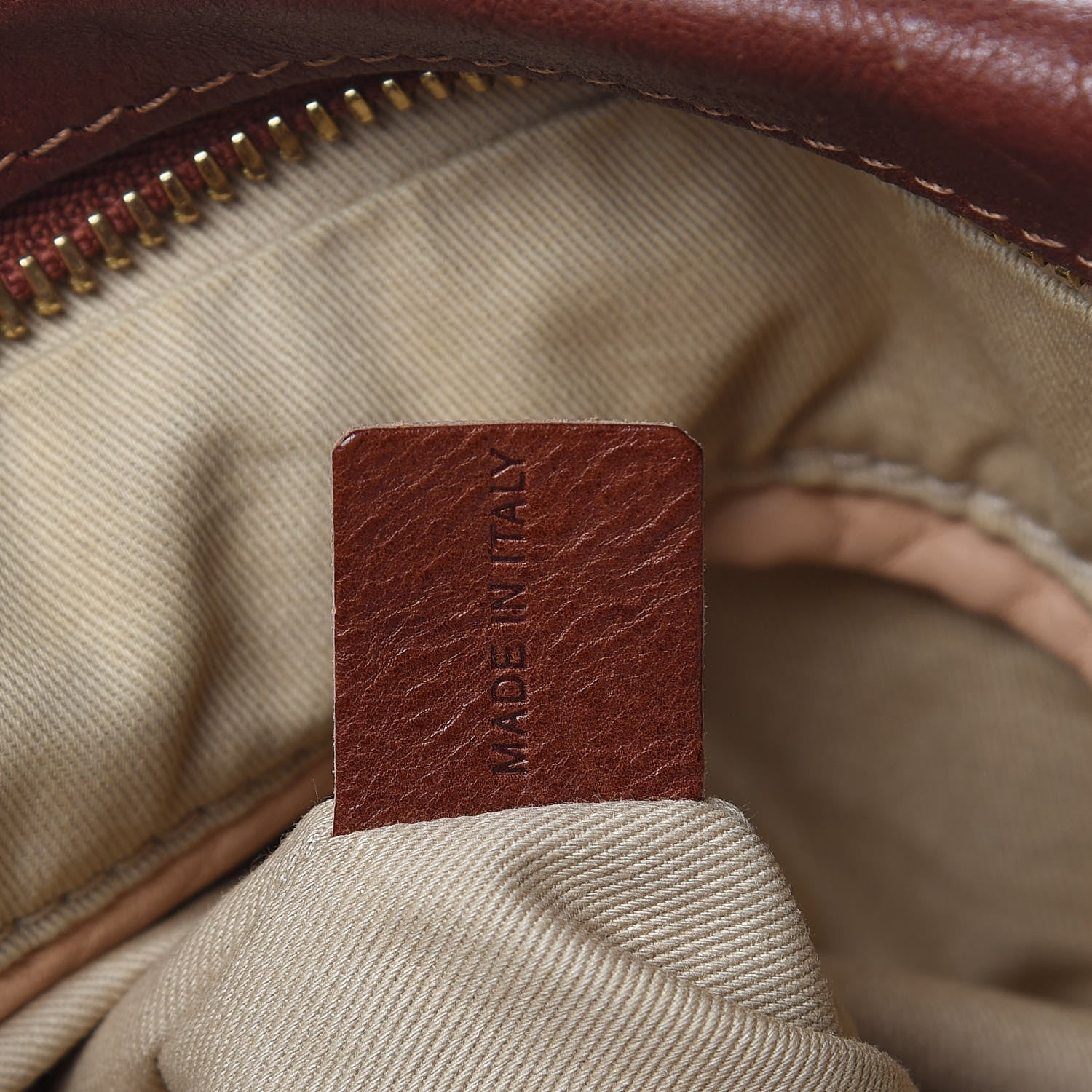 Chloe Calfskin Large Paraty Brown 7 of 19