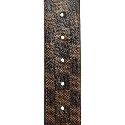 Louis Vuitton Damier Ebene 40mm LV Initiales Belt 95 38 5 of 6