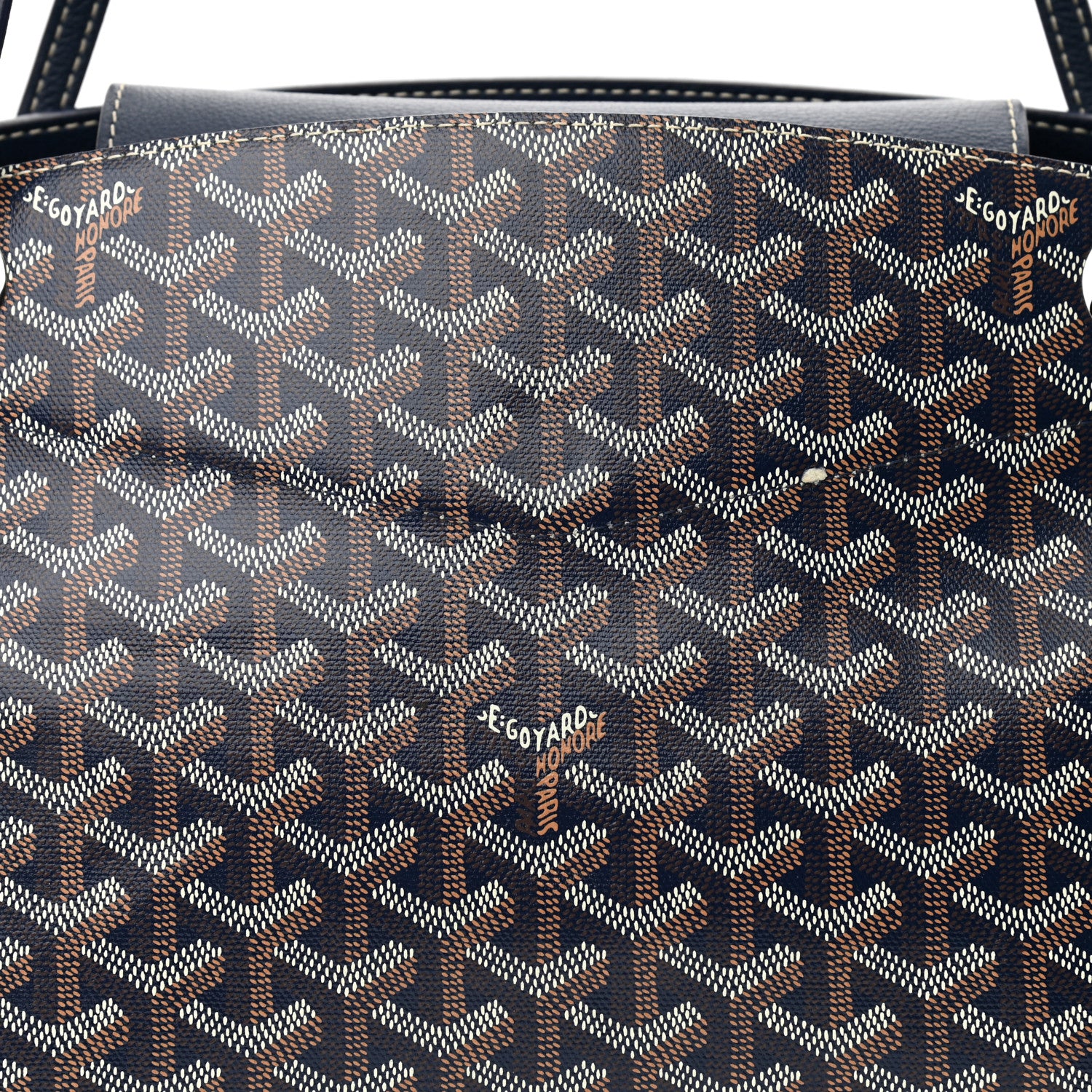 Goyard Goyardine Rouette PM Bleu Marine 9 of 10