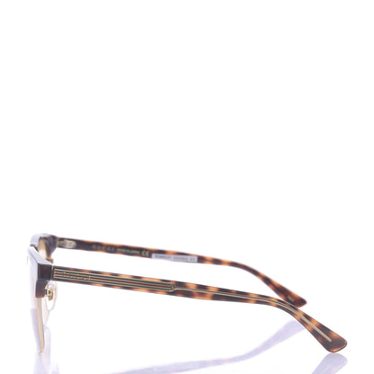 Gucci Acetate Square Frame Web Sunglasses GG0382S Tortoise 3 of 8