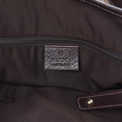 Gucci Monogram Medium Abbey Shoulder Bag Dark Brown 6 of 7