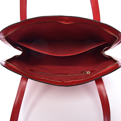 Louis Vuitton Epi Lussac Castillan Red 5 of 16
