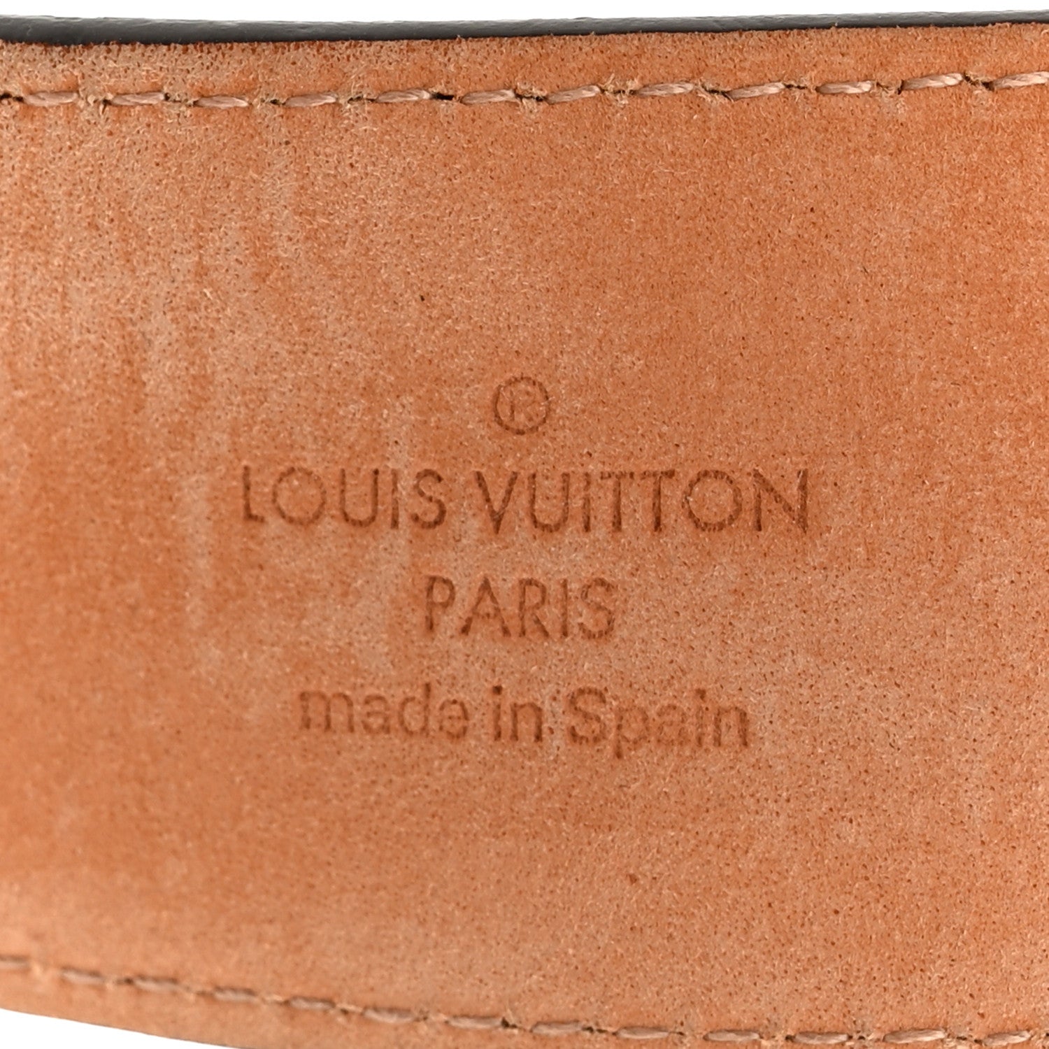 Louis Vuitton Monogram 40mm LV Initiales Belt 95 38 5 of 9