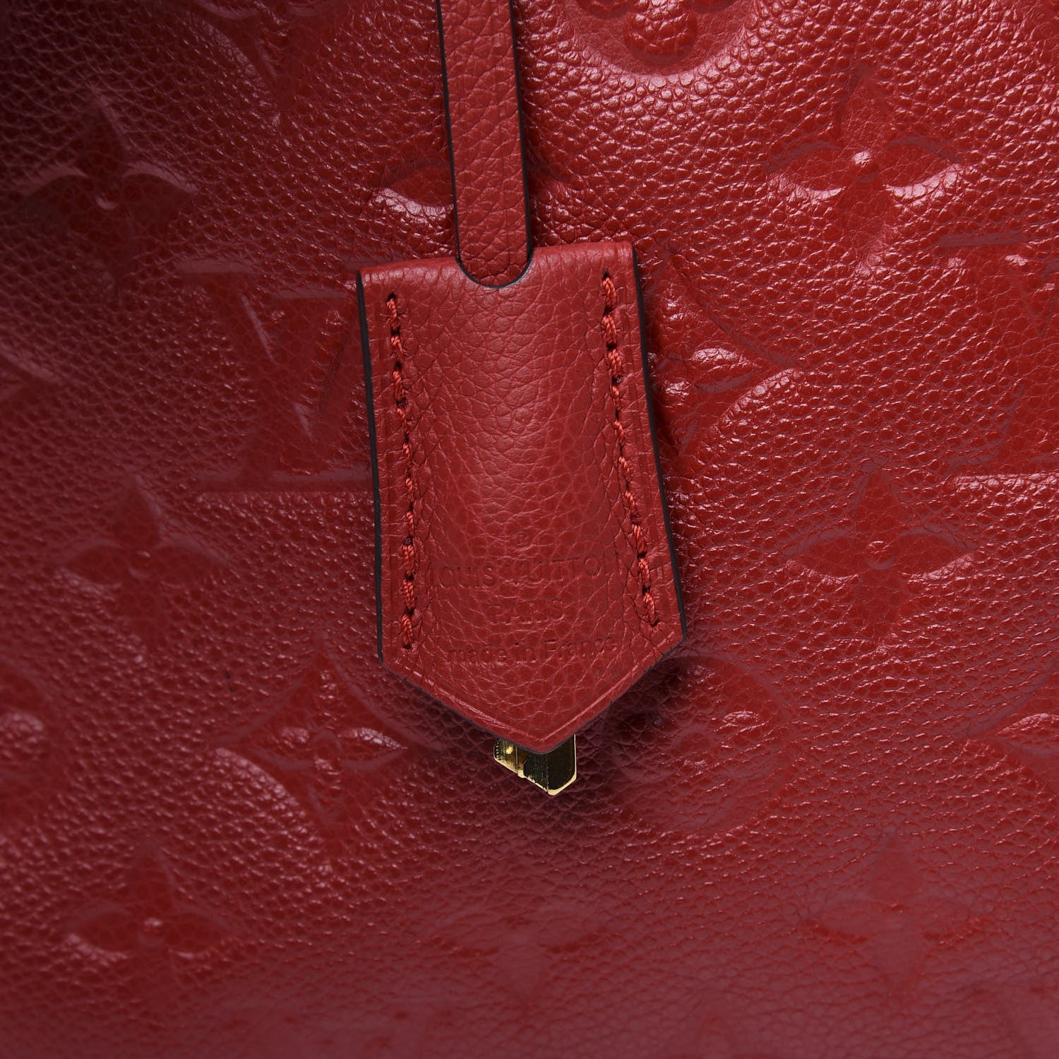 Louis Vuitton Empreinte Montaigne MM Cherry 9 of 11