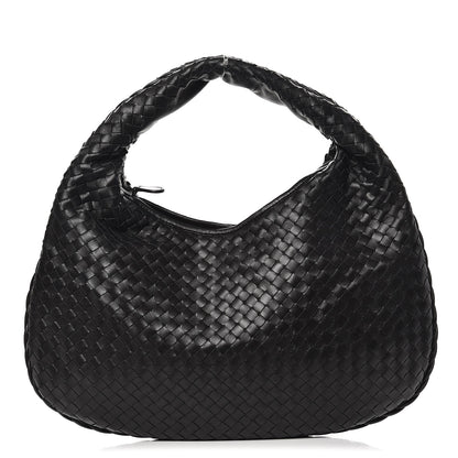 Bottega Veneta Nappa Intrecciato Medium Veneta Hobo Black 1 of 8