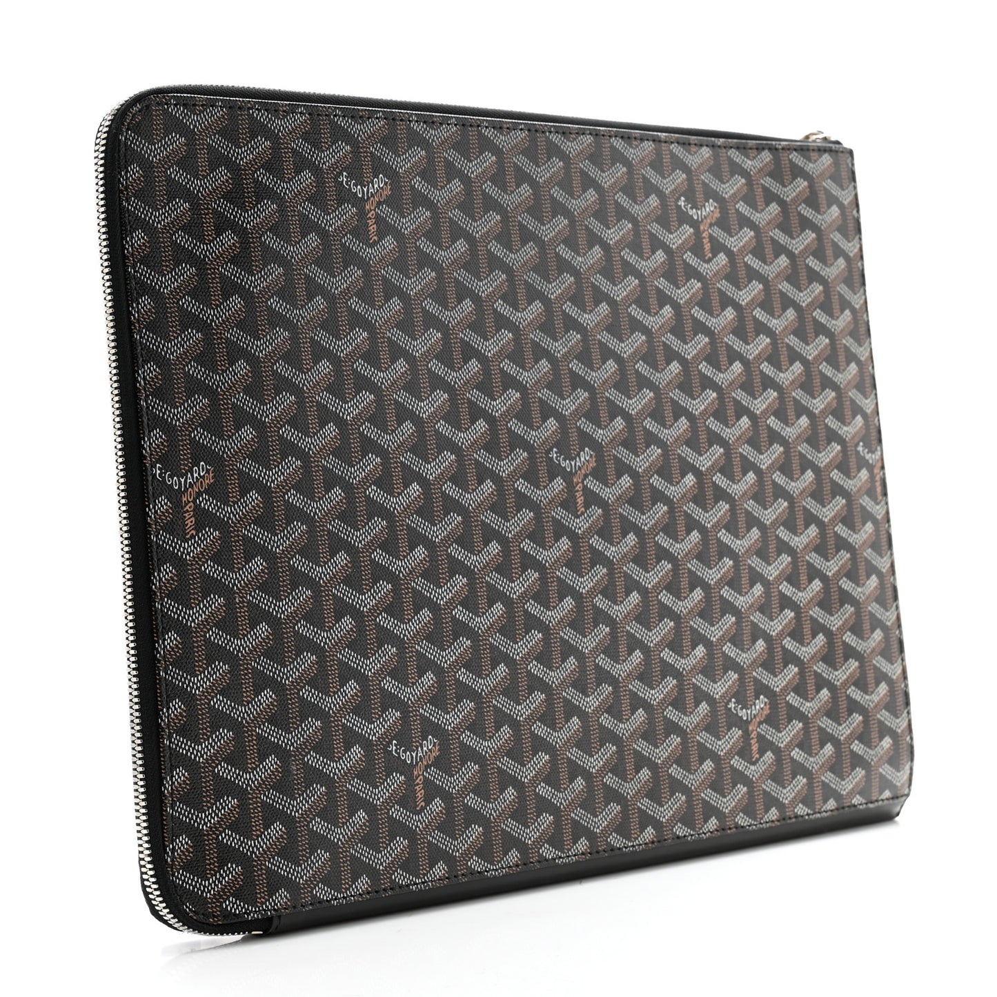 Goyardine Sorbonne Document Holder Black