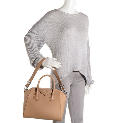 Givenchy Sugar Goatskin Small Antigona Nude 2 of 10