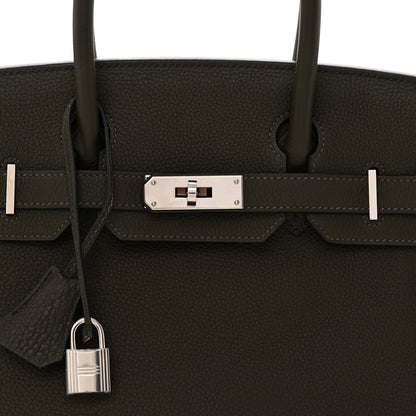 Hermes Togo Birkin 30 Vert De Gris 8 of 11