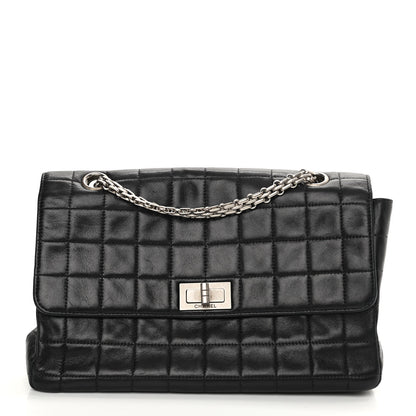 Chanel Lambskin Chocolate Bar Mademoiselle Flap Black 15 of 16