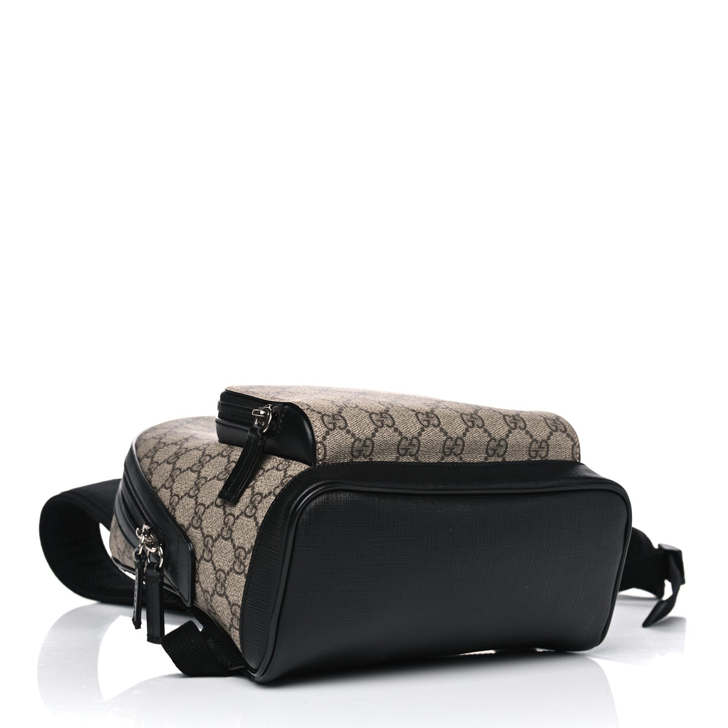 GG Supreme Monogram Small Eden Day Backpack Black