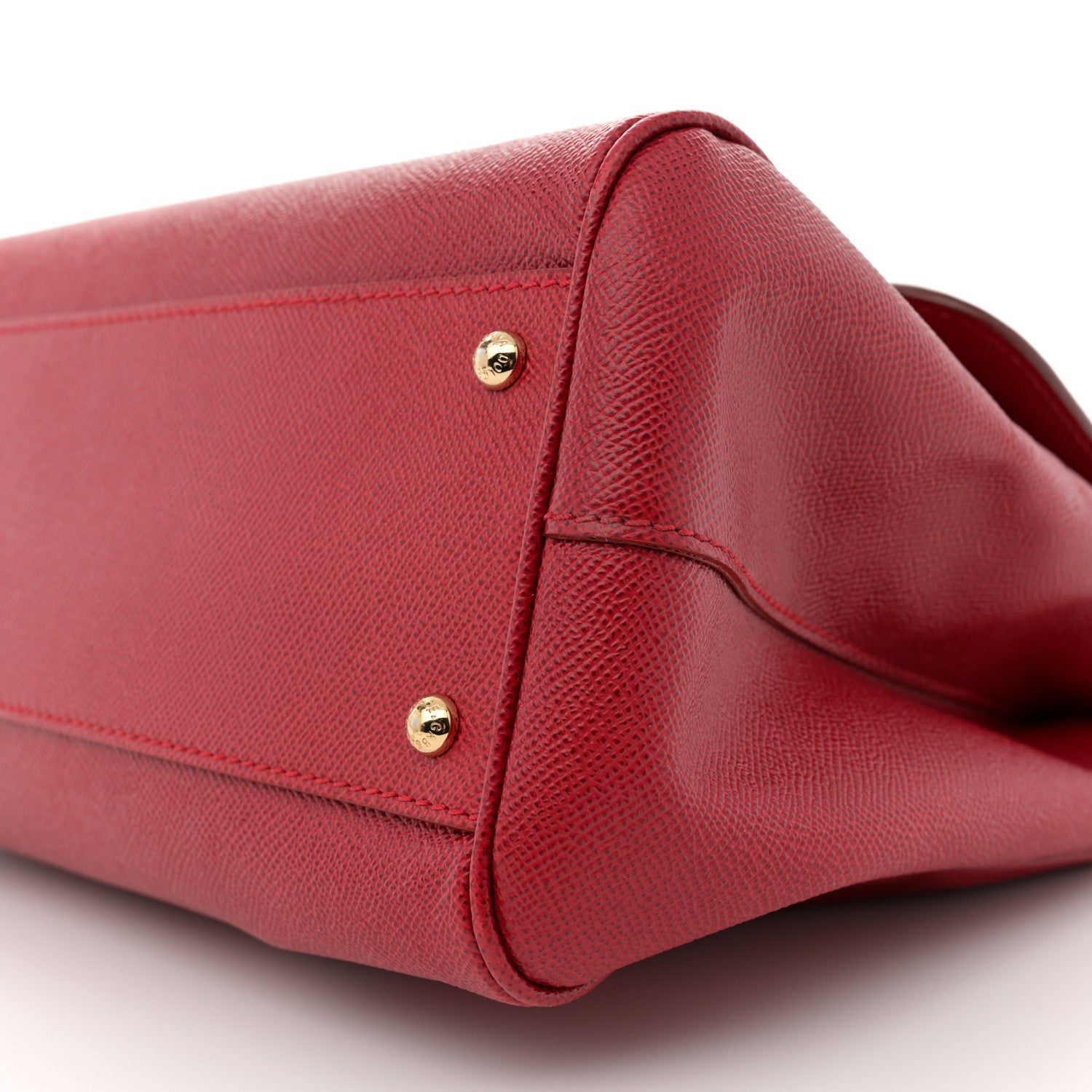 Dolce & Gabbana Dauphine Large Miss Sicily Satchel Dark Red 8 of 11