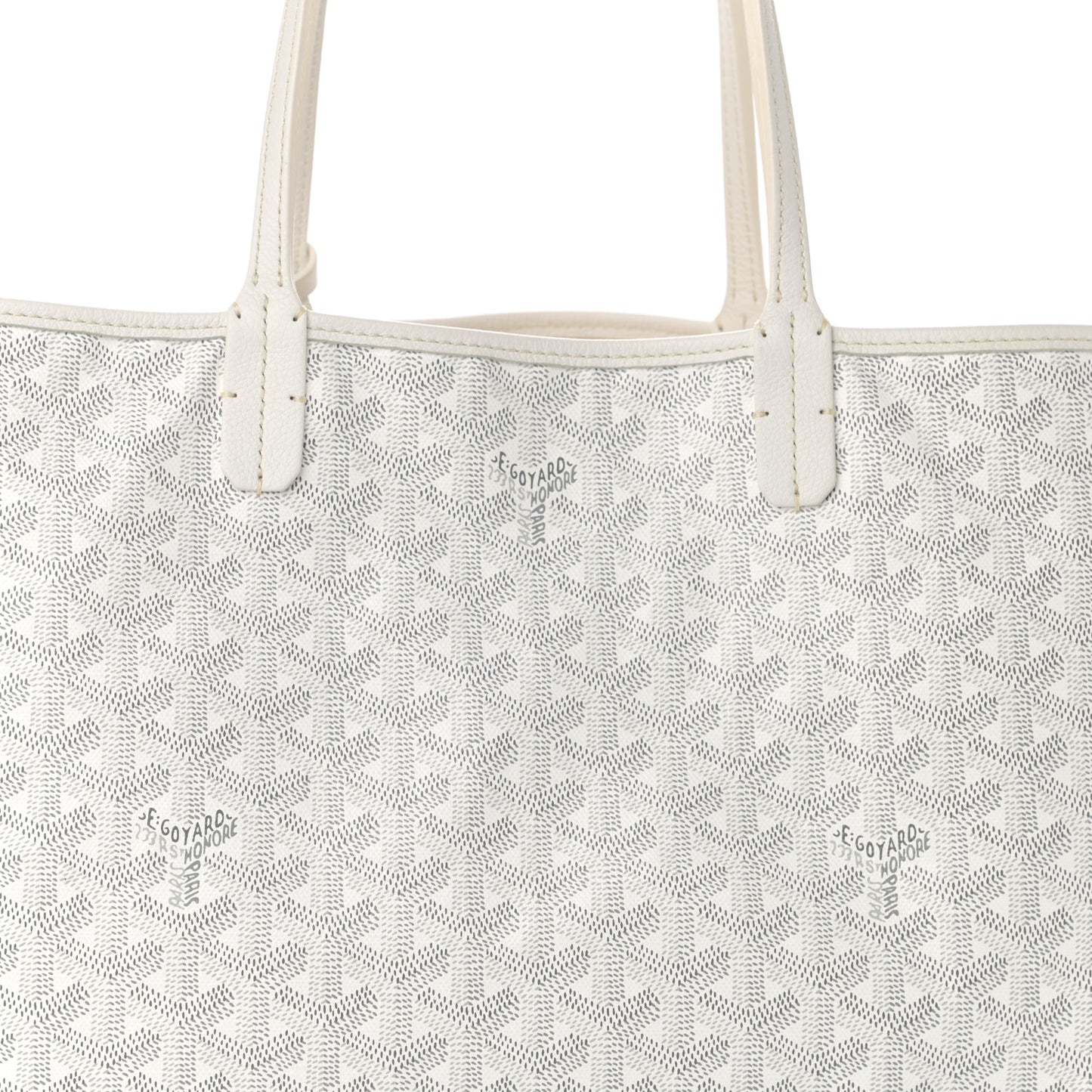 Goyardine Saint Louis PM White