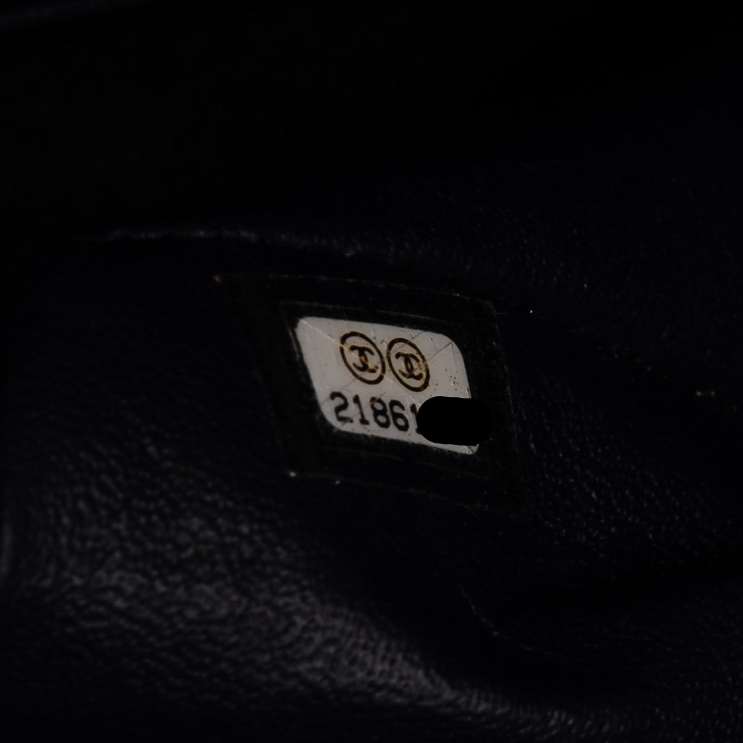 Chanel Caviar Quilted Jumbo Double Flap Navy Blue 7 of 8