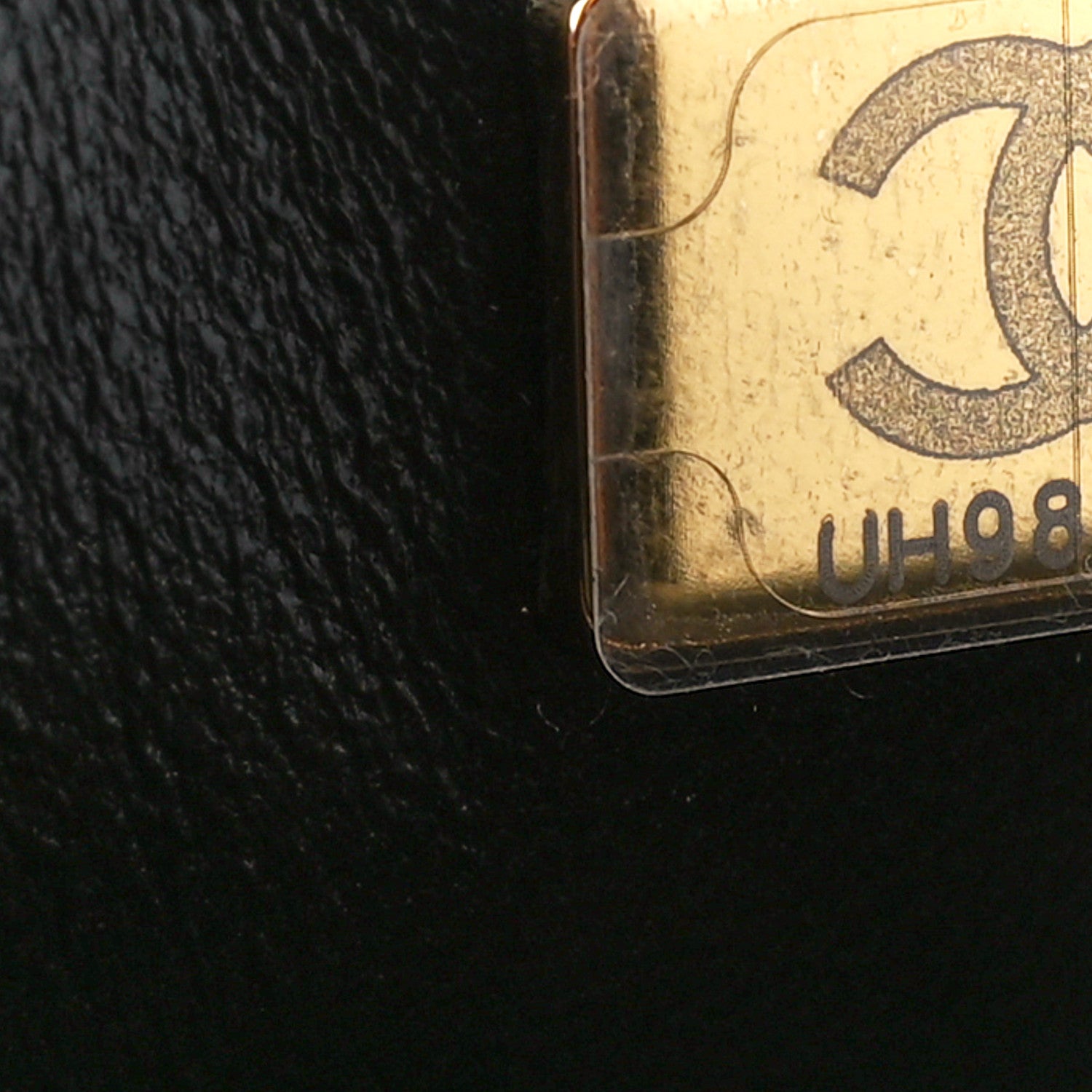 Chanel Sequin Logo CC Small Single Flap Black Multicolor 8 of 12