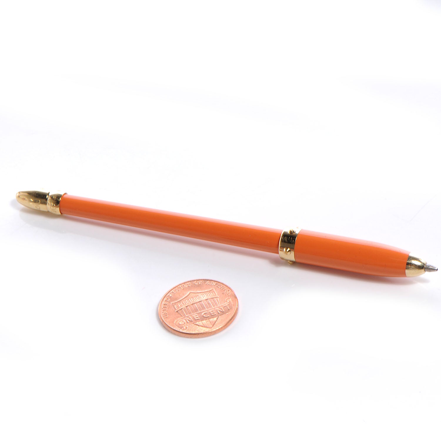 Louis Vuitton Agenda Ballpoint Pen Orange 2 of 4