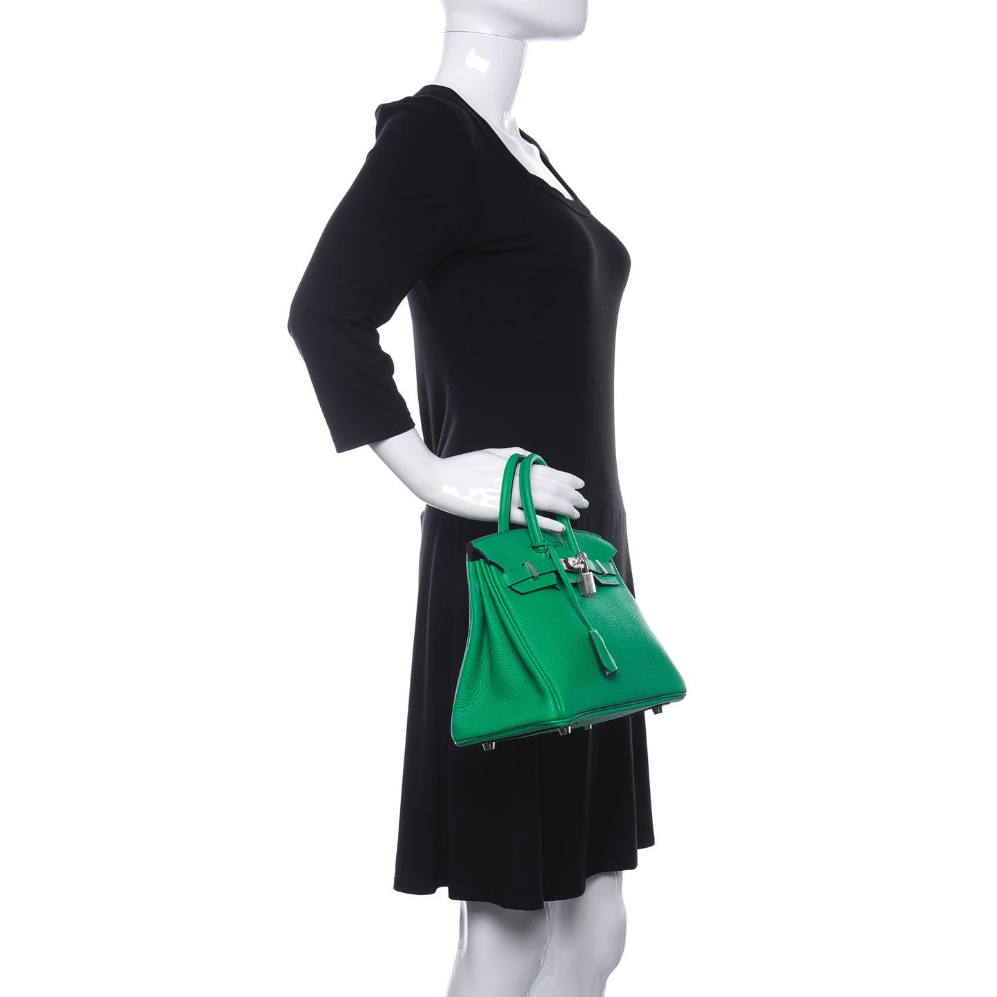 Togo Verso Birkin 25 Menthe Vert Bosphore