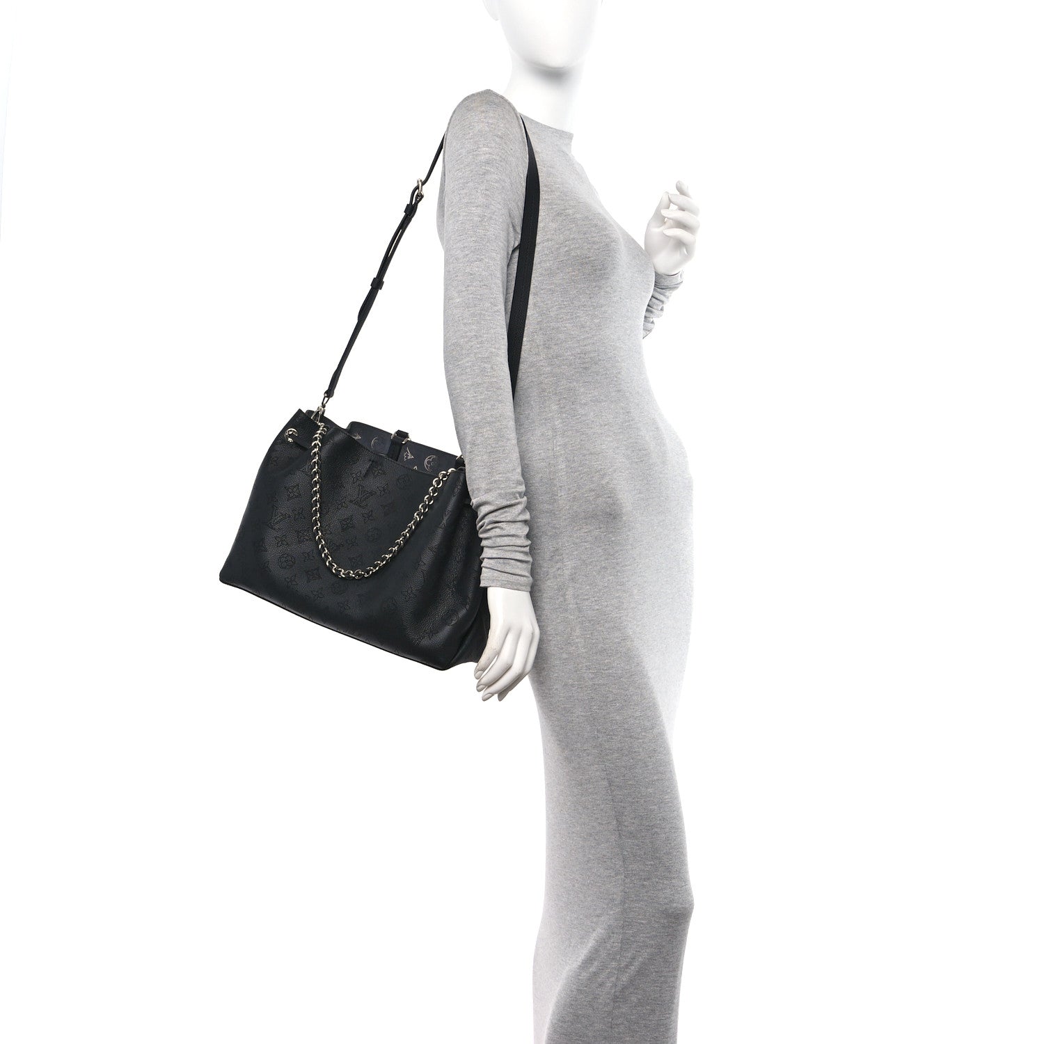 Louis Vuitton Mahina Bella Tote Black 2 of 9