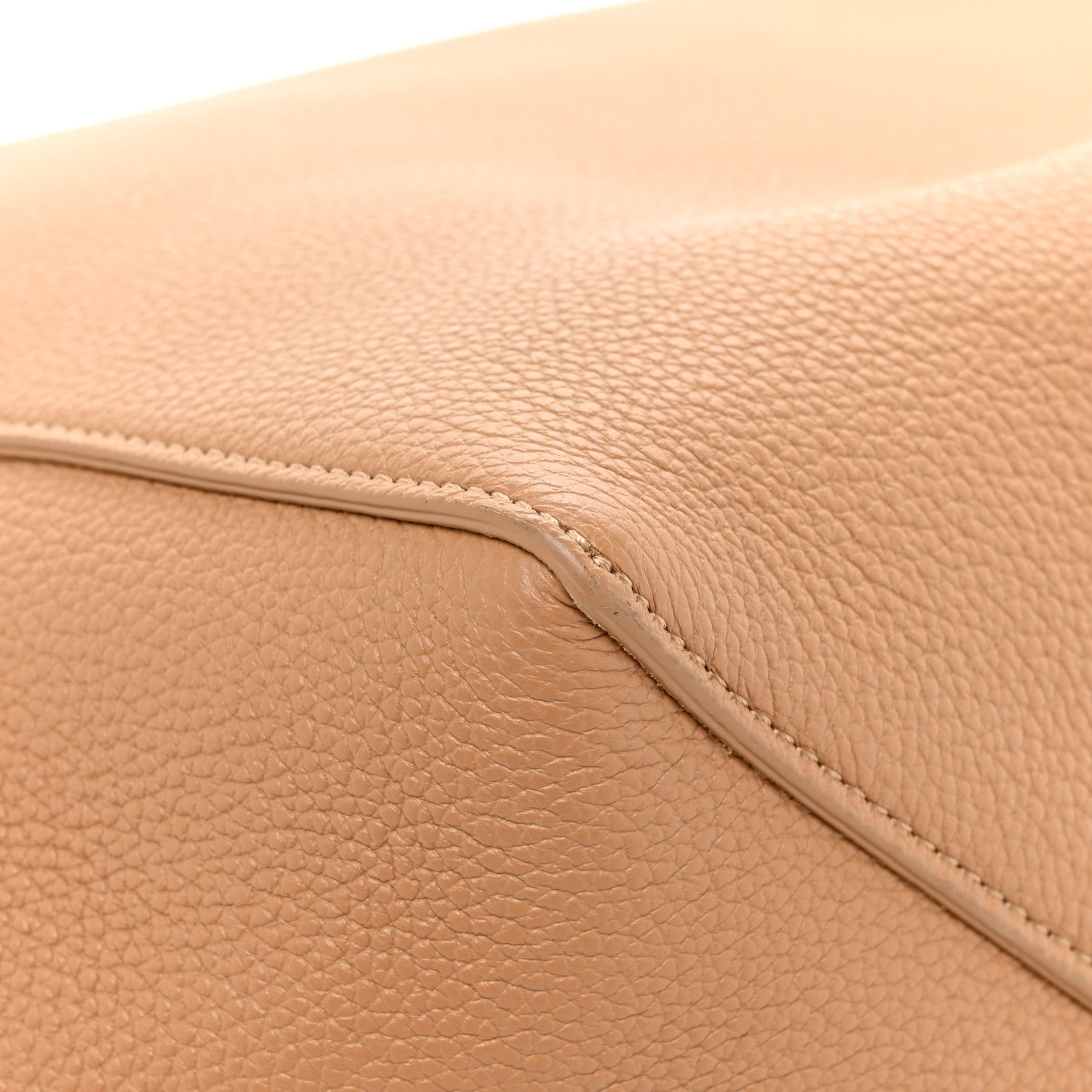 Celine Soft Grained Calfskin Small Belt Cabas Phantom Taupe 12 of 14