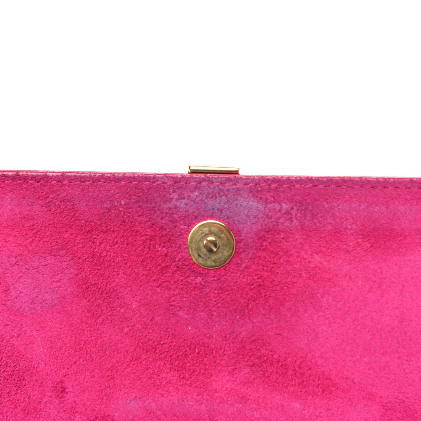 Calfskin Small Classic Y Satchel Fuchsia