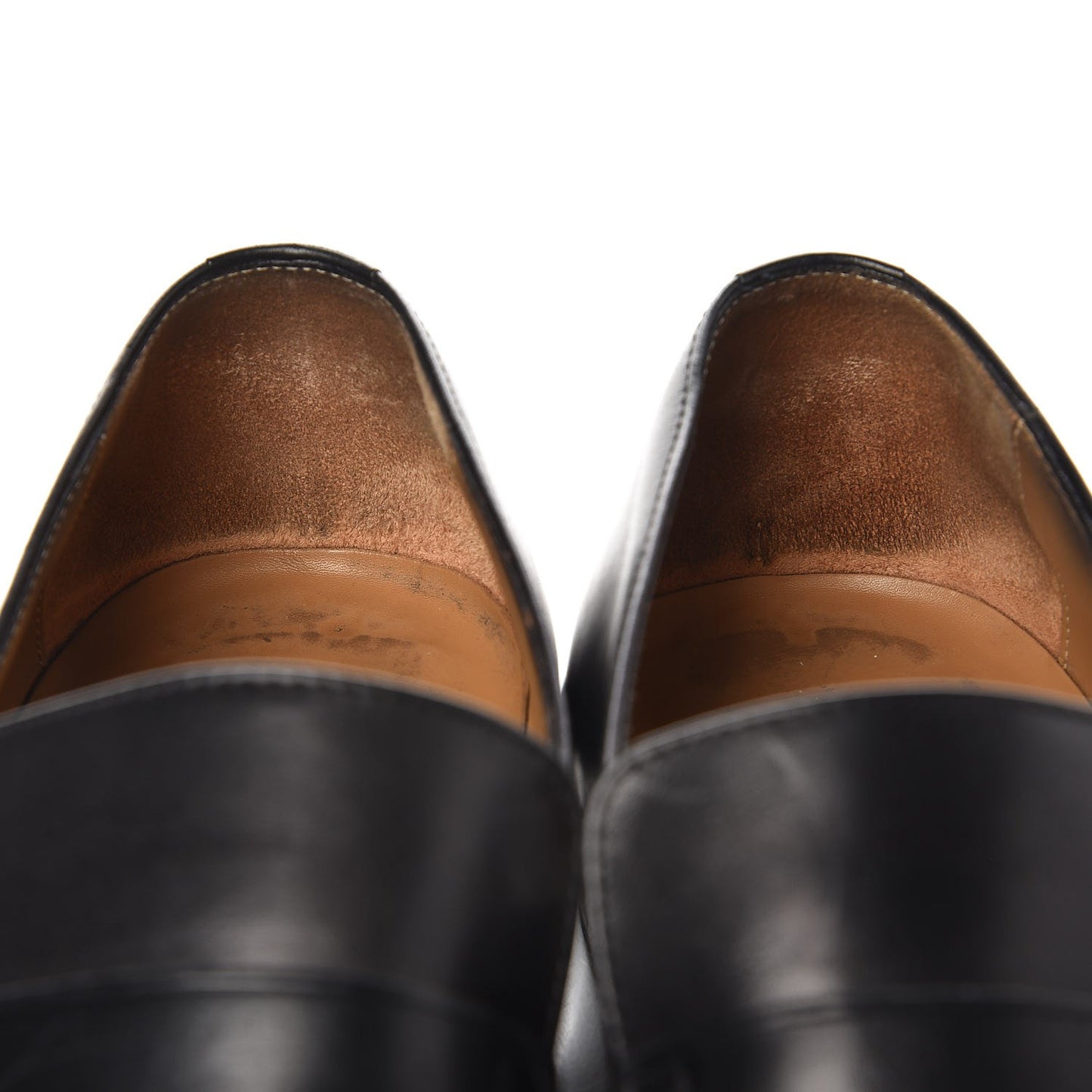 Mens Calfskin Loafers 10.5 Black