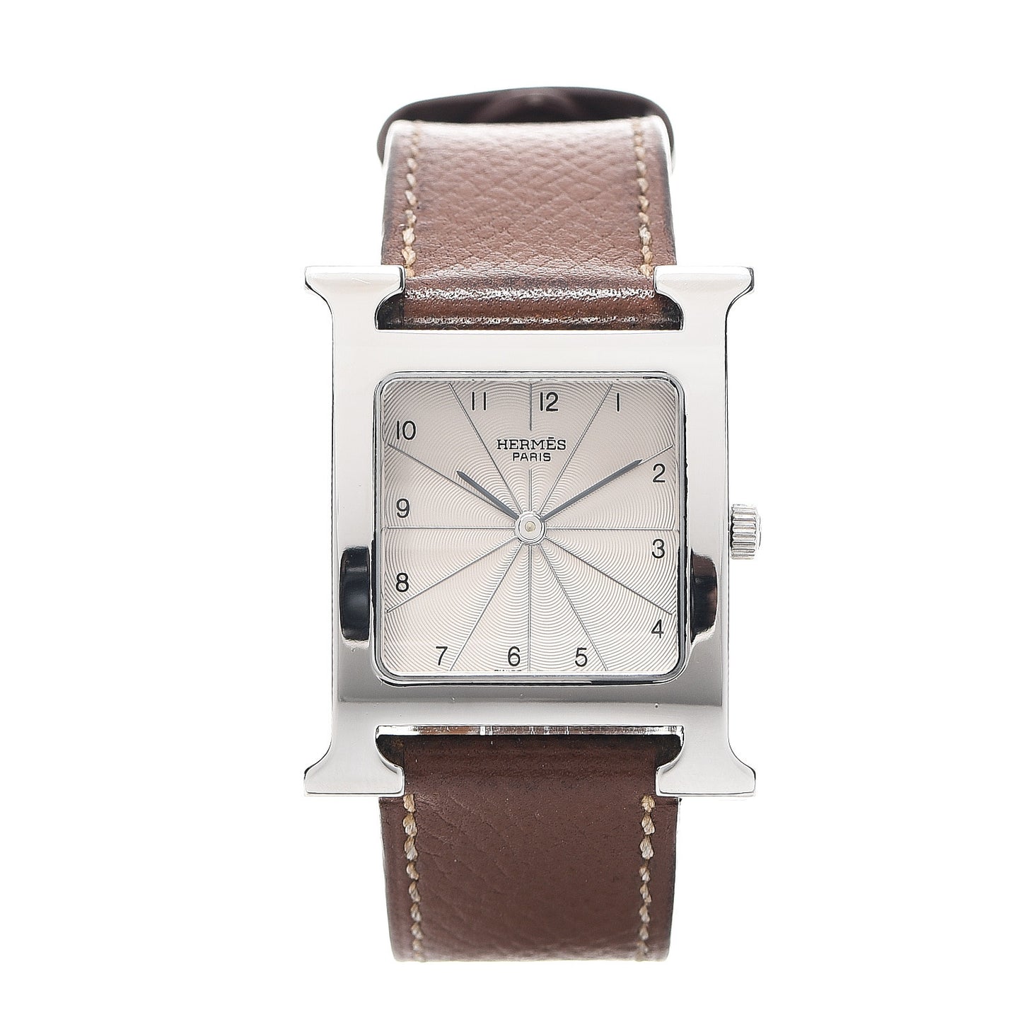 Stainless Steel Epsom 26mm Heure H Hour Quartz Watch Gold
