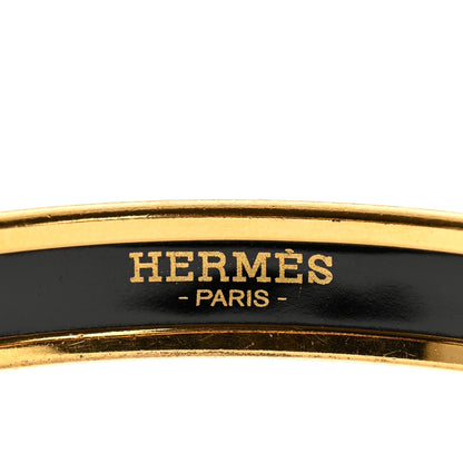 Hermes Enamel Printed Narrow Bracelet 65 4 of 6
