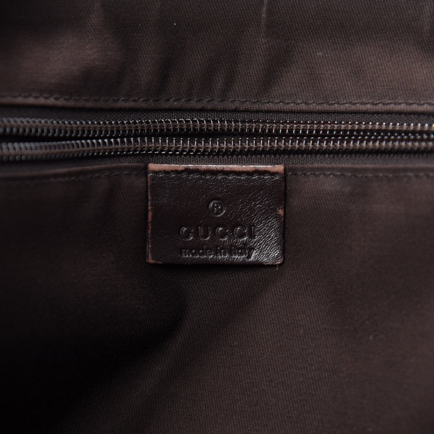 Gucci Monogram Medium Double Buckle Flap Messenger Bag Beige Dark Brown 10 of 12