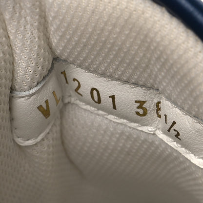 Louis Vuitton Denim Monogram Squad Sneakers 38.5 Marine 10 of 10
