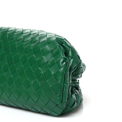Bottega Veneta Nappa Maxi Intrecciato The Pouch Oversized Clutch Racing Green 10 of 10