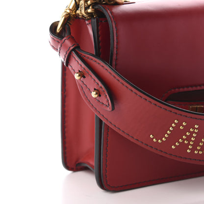 Christian Dior Smooth Calfskin Studded Dio(r)evolution Flap Bag Red 10 of 10