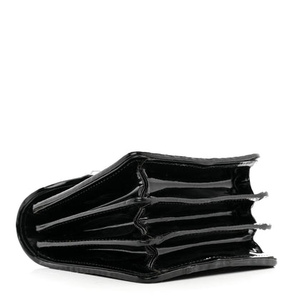 Bottega Veneta Patent Embossed Box Clutch Clutch Black 4 of 8