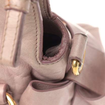 Miu Miu Vitello Lux Mini Bow Bag Cipria 13 of 19