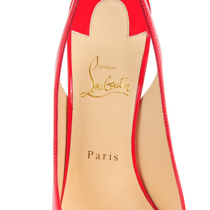 Christian Louboutin Patent Private Number 120 Pumps 39.5 Pavot 7 of 10