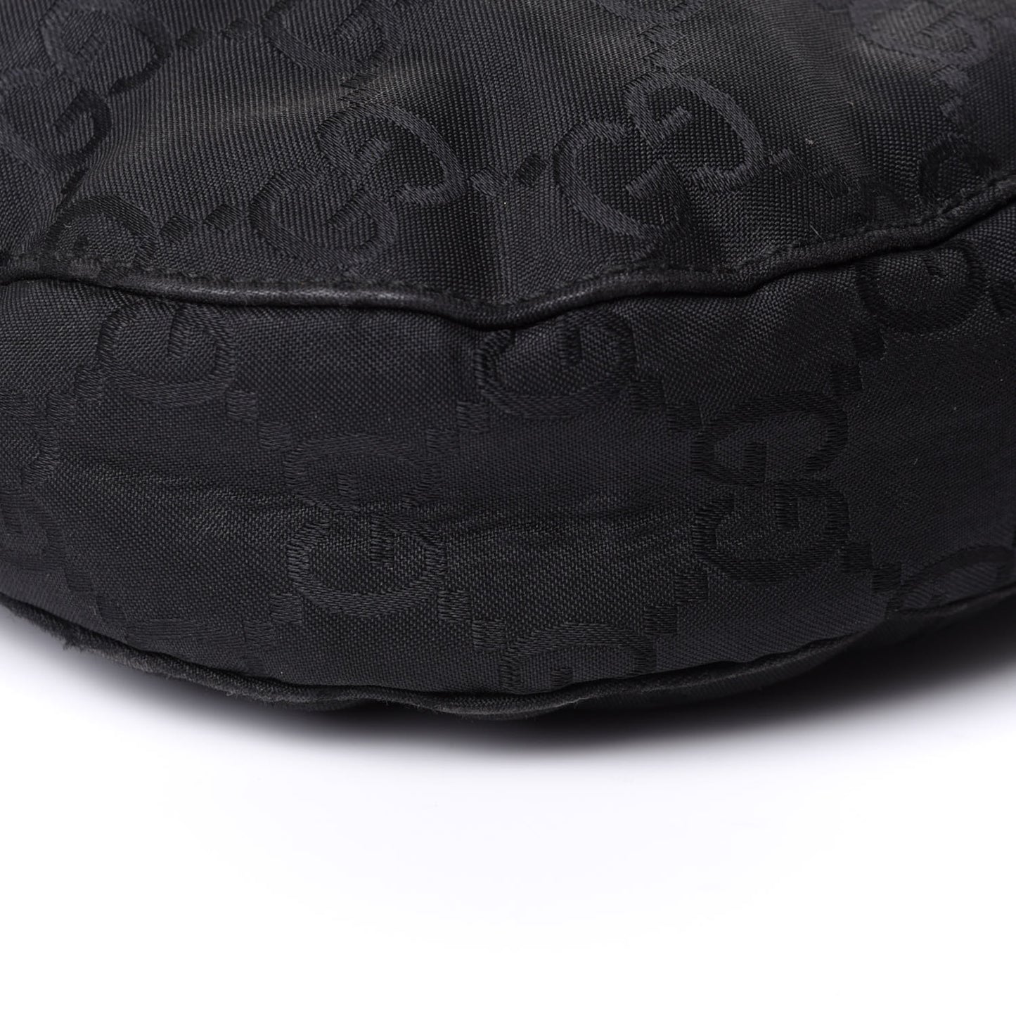 Nylon Monogram Hobo Black