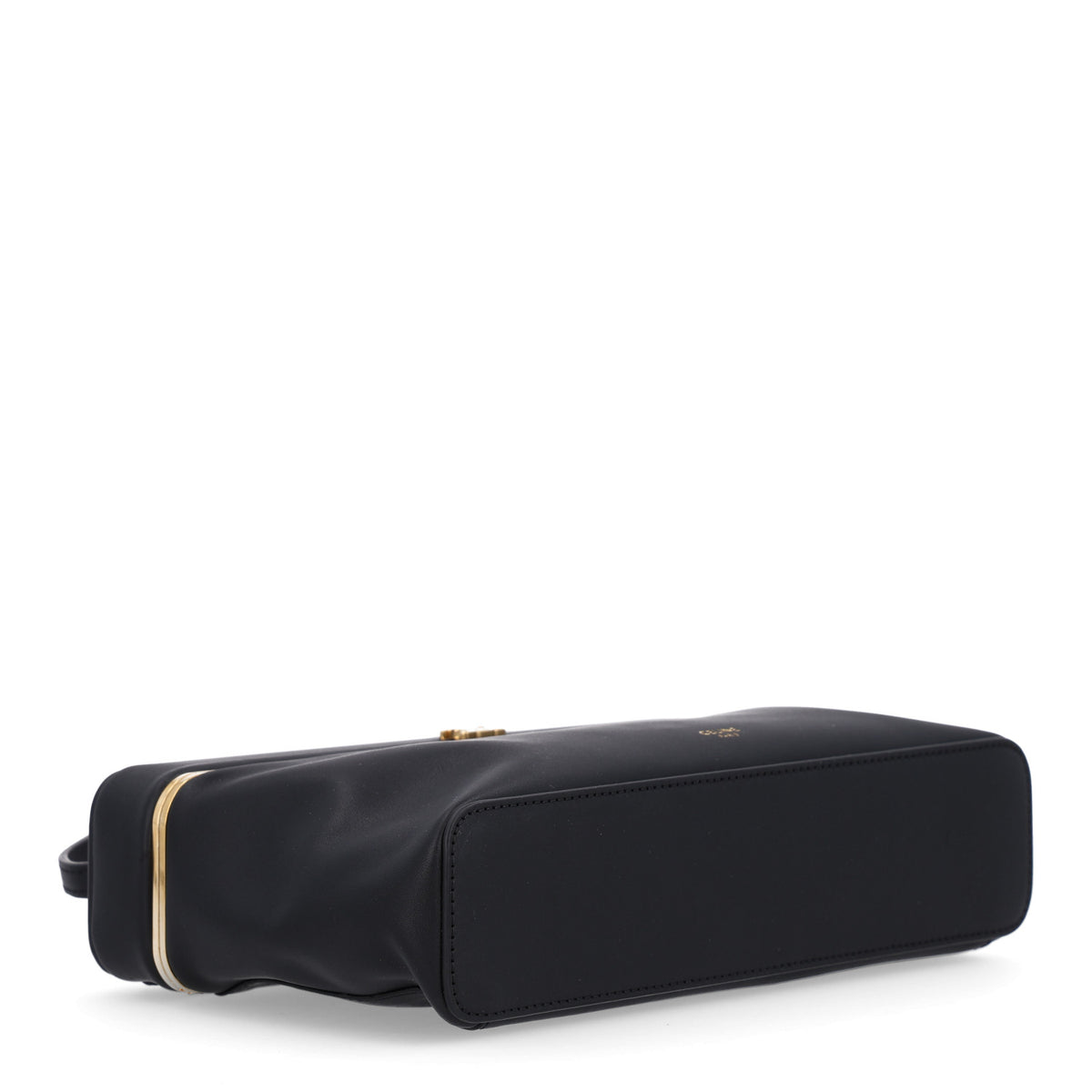 Supple Calfskin Rectangle Bag Black
