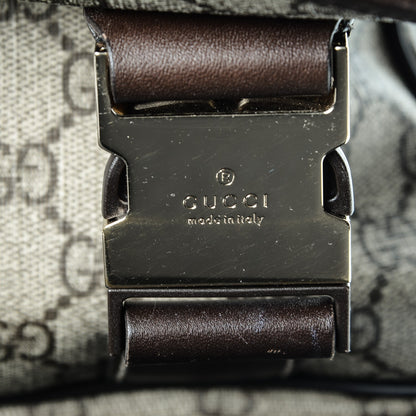Gucci GG Plus Monogram Messenger Diaper Bag Dark Brown 9 of 9