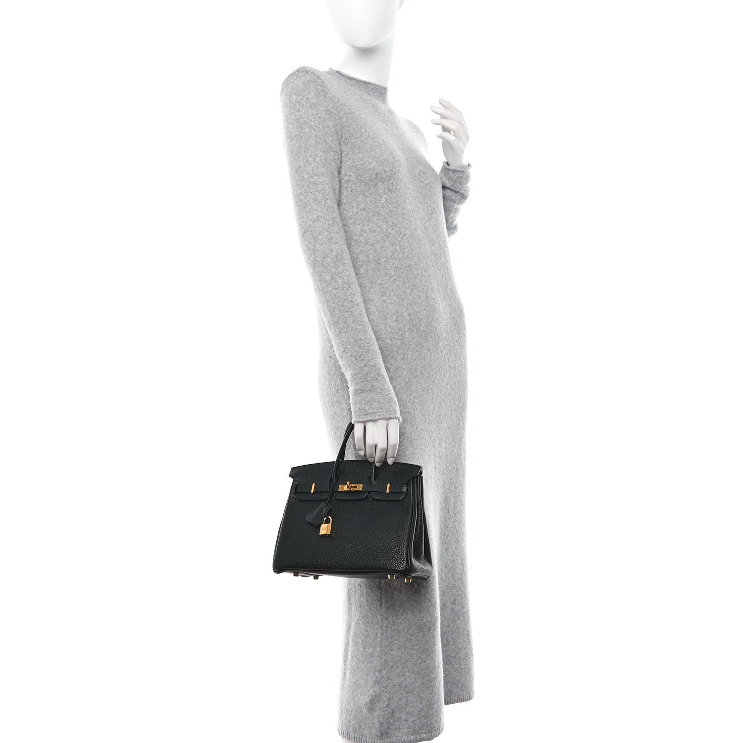 Hermes Togo Birkin 25 Black 2 of 17