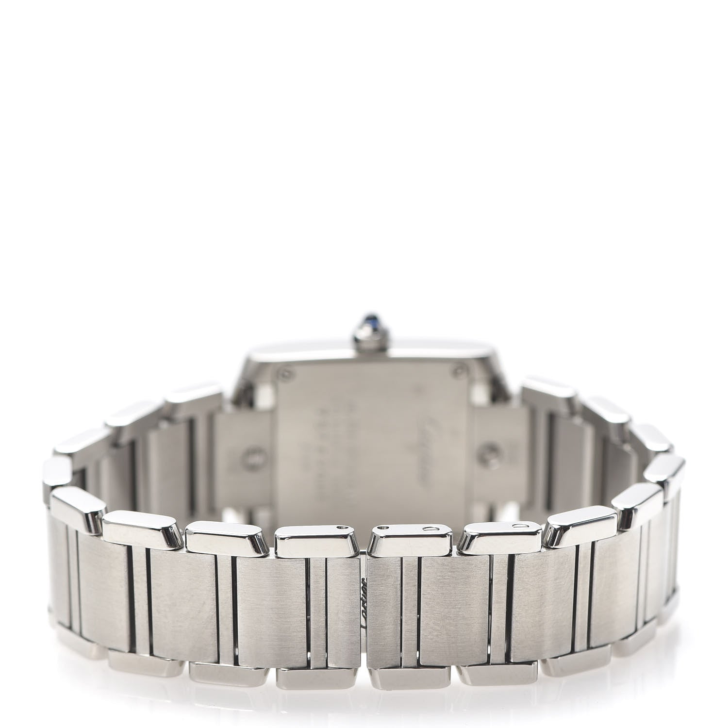 Cartier Stainless Steel 20mm Tank Francaise Quartz Watch 4 of 7