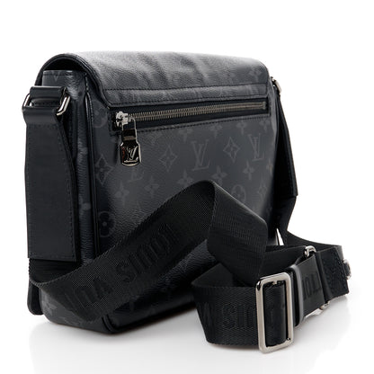Louis Vuitton Monogram Eclipse District PM Black 3 of 10