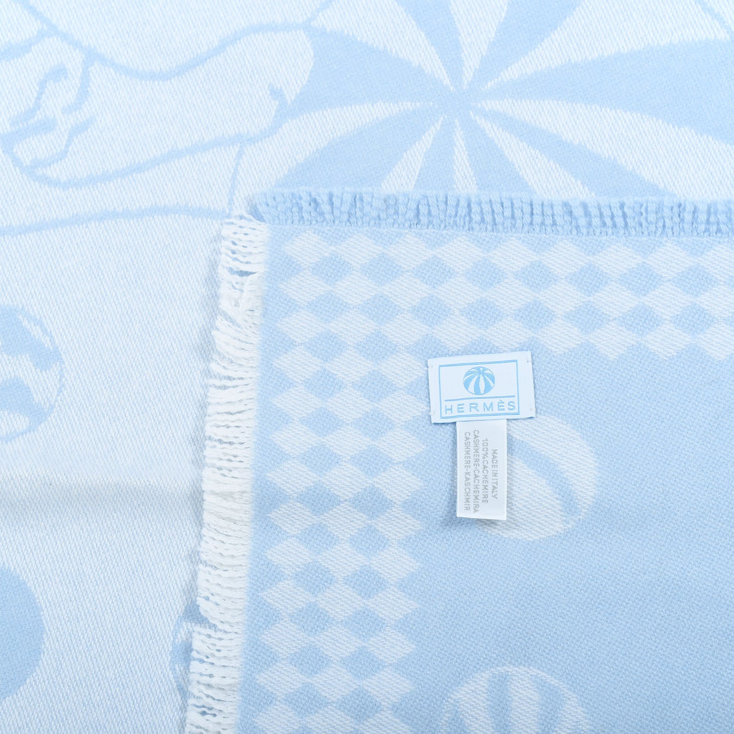 Hermes Cashmere Circus Burnou Blanket 4 of 6